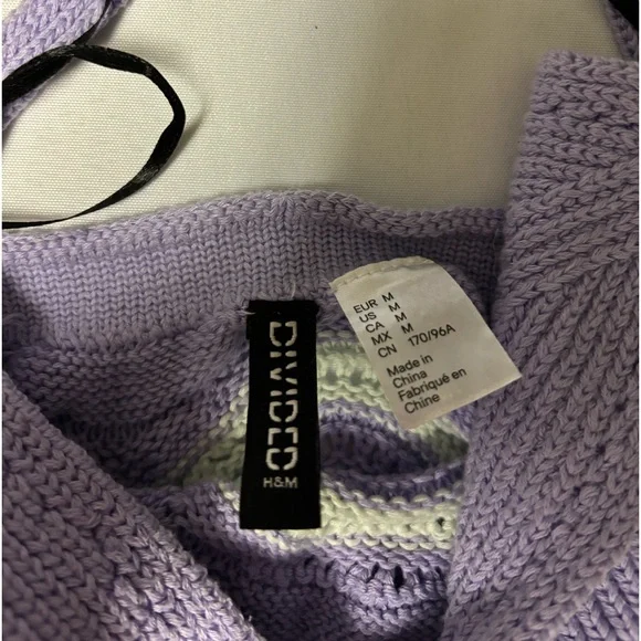 H&M KNIT DRESS 💜 - Picture 2 of 3